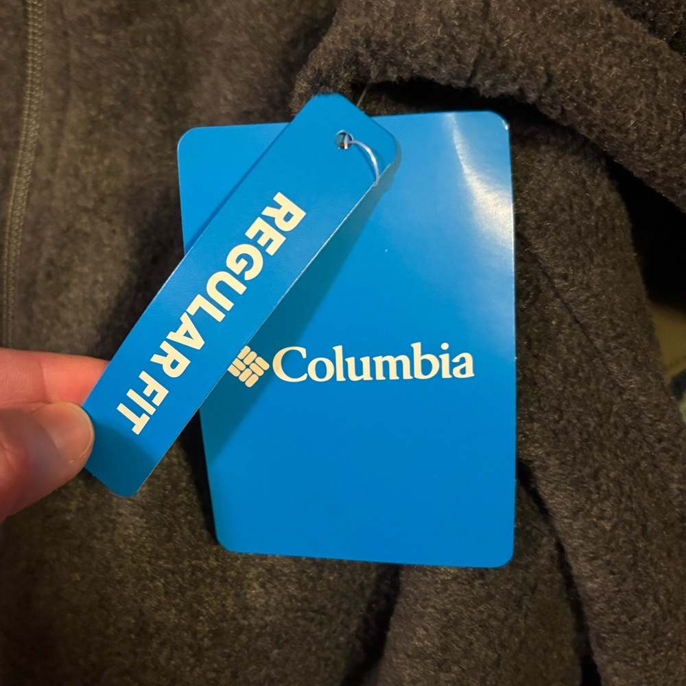 NWT Columbia men’s Mount Grant Fleece Full Zip Jacket sz L - Picture 5 of 9